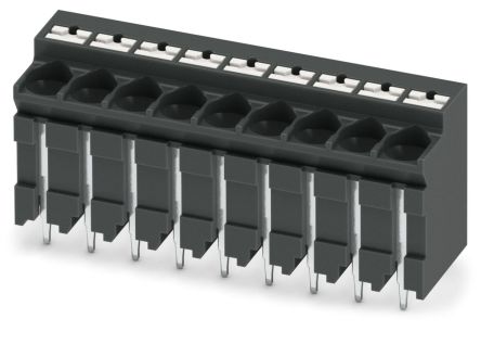 Phoenix Contact 0 P26, 5/ 9-V-5, SPT-THR 2 Series PCB Terminal Block, 9-Contact, 5mm Pitch, Through Hole Mount, 1-Row, [1135353]; 269-7988