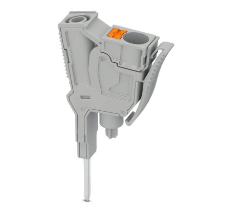 Phoenix Contact 1147119 PPO-10/P Series Grey, 6mm², 1-Level, Push In Termination [1147119]; 269-7996