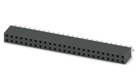 Phoenix Contact 54D/ 50-SH-0-BT, FQ 2 Series Surface Mount Socket Strip, 2-Row, 2.54mm Pitch, SMD Termination [1156906]; 269-8041