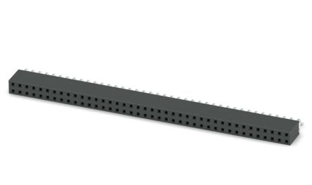 Phoenix Contact 54D/ 80-SH-0-BT, FQ 2 Series Surface Mount Socket Strip, 2-Row, 2.54mm Pitch, SMD Termination [1156907]; 269-8042