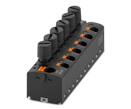 Phoenix Contact Distribution Block, 16mm², Black [1172146]; 269-8057