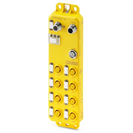 Phoenix Contact AXL E IOL SDI8 SDO4 2A M12 L Series Safety Module, 4 / 8 Inputs, 4 Outputs, 24 V dc [1185380]; 269-8076