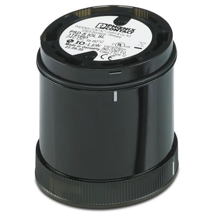 Phoenix Contact PSD-S IOL Series IO-Link Signal Tower for Use with Modular Signal Towers, 24 V dc, Vdc, IP65 [1191993]; 269-8085