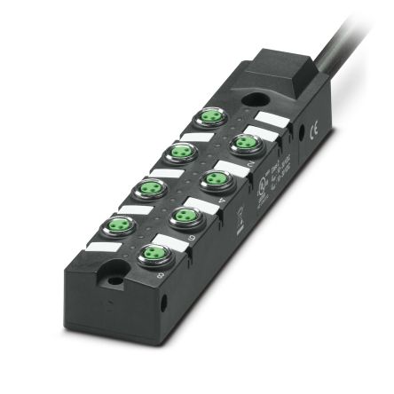 Phoenix Contact Sensor Box, M8, 10m cable, 3 way, 8 port [1197236]; 269-8090