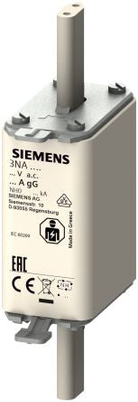 Siemens 10A NH Fuse, NH0, 440 - 500V ac/dc [3NA3003]; 269-8301