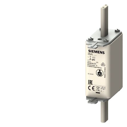 Siemens 25A NH Fuse, NH1, 440 - 500V ac/dc [3NA3110]; 269-8307