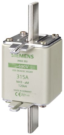 Siemens 500A NH Fuse, NH3, 690 / 440V ac/dc [3ND1365]; 269-8330