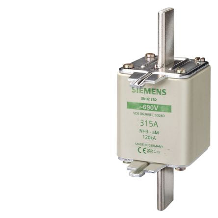 Siemens 630A NH Fuse, NH3, 690 / 440V ac/dc [3ND1372]; 269-8331