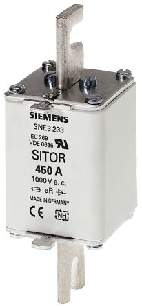 Siemens 200A NH Fuse, NH1, 690 / 250V ac/dc [3NE1225-3]; 269-8364