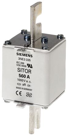 Siemens 450A NH Fuse, NH2, 1kV ac [3NE3333]; 269-8365