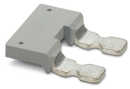 Phoenix Contact EB 2-25 Series Insertion Bridge for Use with DIN Rail Terminal Blocks [0207159]; 270-0090