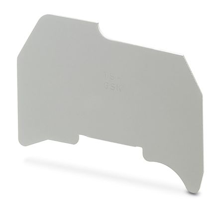 Phoenix Contact STSL-GSK Series Separating Plate for Use with DIN Rail Terminal Blocks [0305226]; 270-0097