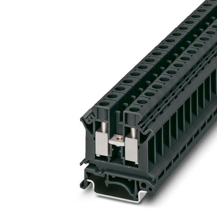 Phoenix Contact 0719236 UK 6 N BK Series Black, 6mm², 1-Level, Screw Termination [0719236]; 270-0118