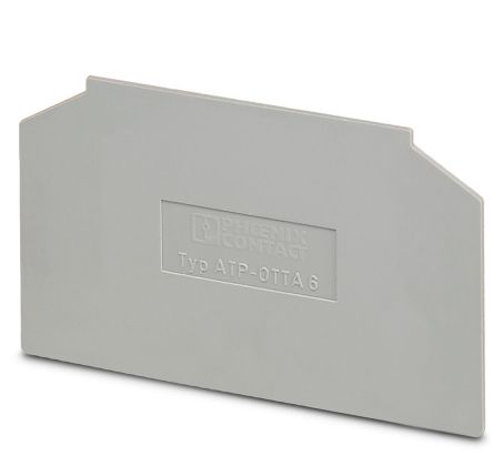 Phoenix Contact ATP-OTTA 6 Series Partition Plate for Use with DIN Rail Terminal Blocks [0790475]; 270-0119