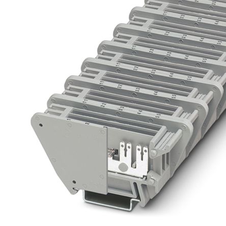 Phoenix Contact 0870036 PVB 3 Series Grey, 0.5mm², 1-Level, Spade Termination [0870036]; 270-0133