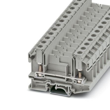 Phoenix Contact 1033182 OTTAD 6/SB-P/P Series Grey, 6mm², 1-Level, Bolt Termination [1033182]; 270-0149