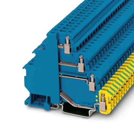 Phoenix Contact 1043463 VIOK 1.5-3D/PE-EXBU Series Blue, 2.5mm², Triple-Level, Screw Termination [1043463]; 270-0150