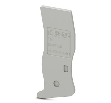 Phoenix Contact, DS-PT 2.5-QUATTRO-MT-R/500 Cover Segment for use with  for use with Terminal Blocks [1085345]; 270-0161