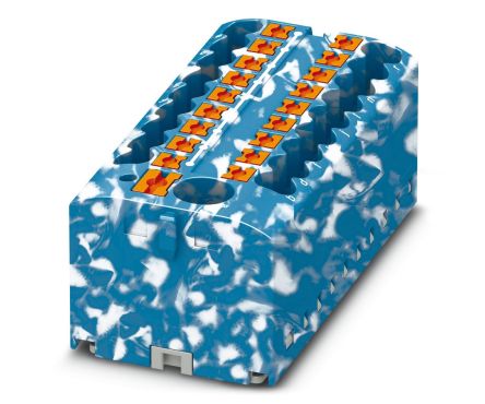 Phoenix Contact Distribution Block, 6mm², 24A, 450 V, Blue, White [1091673]; 270-0170