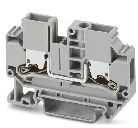 Phoenix Contact 1329493 XTV 6 Series Grey, 6mm², Single-Level, Push In Termination [1329493]; 270-0185