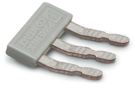 Phoenix Contact EB 3- 5 Series Insertion Bridge for Use with DIN Rail Terminal Blocks [1401145]; 270-0204