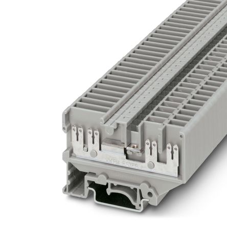 Phoenix Contact 1953017 UVKB 4-FS/FS(8-2.8-0.8) Series Grey, 4mm², 1-Level, Spade Termination [1953017]; 270-0305