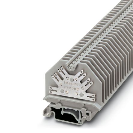 Phoenix Contact 2017224 UHK 4-FS/FS(12-2.8-0.8) Series Grey, 0.5mm², 1-Level, Spade Termination [2017224]; 270-0310
