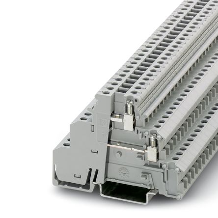 Phoenix Contact 2716512 DIKD 1.5-2D Series Grey, 2.5mm², Double-Level, Screw Termination [2716512]; 270-0323
