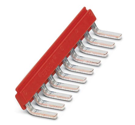 Phoenix Contact EB 10- DIK RD 30GRAD Series Insertion Bridge for Use with DIN Rail Terminal Blocks [2716978]; 270-0327