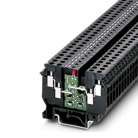 Phoenix Contact 2775061 UDK 4-ILA 500 Series Black, 4mm², 1-Level, Screw Termination [2775061]; 270-0349