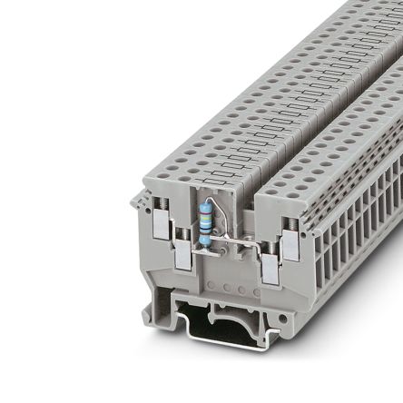 Phoenix Contact 2775249 UDK 4-DUR 249 Series Grey, 4mm², 1-Level, Screw Termination [2775249]; 270-0351