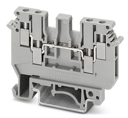 Phoenix Contact 2775375 UDK 3 Series Grey, 2.5mm², 1-Level, Screw Termination [2775375]; 270-0353