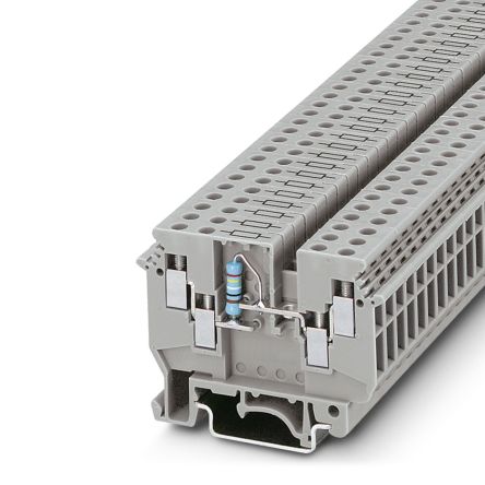 Phoenix Contact 2776032 UDK 4-DUR 5K1 Series Grey, 2.5mm², 1-Level, Screw Termination [2776032]; 270-0355