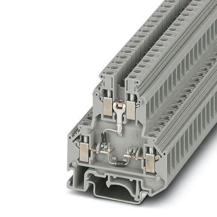 Phoenix Contact 2791113 UKK 5-2DIO/O-UL/UR-UL Series Grey, 4mm², 2-Level, Screw Termination [2791113]; 270-0363