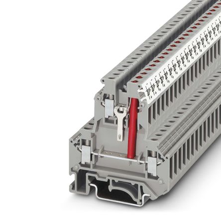 Phoenix Contact 2791359 UKK 5-LA 230 Series Grey, 4mm², 1-Level, Screw Termination [2791359]; 270-0367
