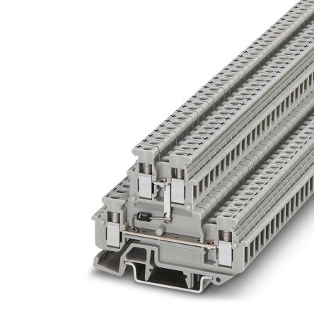 Phoenix Contact 2800567 MBKKB 2.5-DIO/O-U Series Grey, 2.5mm², 2-Level, Screw Termination [2800567]; 270-0369