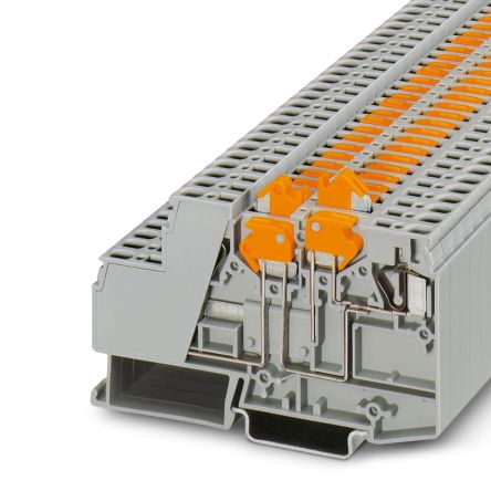 Phoenix Contact 3005808 ZDMTK 2.5-TWIN Series Grey, 1.5mm², 2-Level, Spring Cage Termination [3005808]; 270-0415