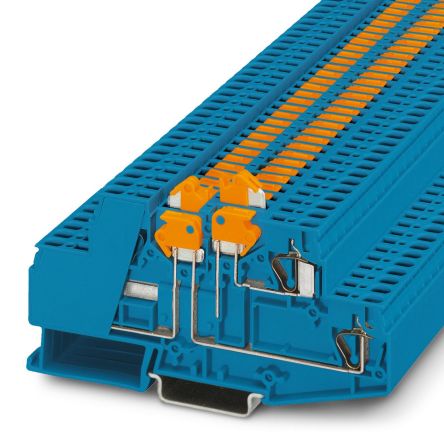 Phoenix Contact 3006784 ZDMTK 2.5 BU Series Blue, 1.5mm², 2-Level, Spring Cage Termination [3006784]; 270-0420