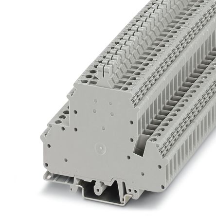 Phoenix Contact 3007055 UKK 5-T Series Grey, 4mm², 1-Level, Screw Termination [3007055]; 270-0423