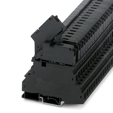 Phoenix Contact 3007217 UKK 5-HESI (6.3X32) Series Black, 4mm², 1-Level, Screw Termination [3007217]; 270-0424