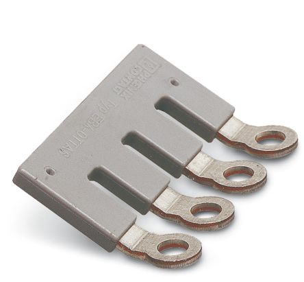 Phoenix Contact EB 4-OTTA 6 Series Insertion Bridge for Use with DIN Rail Terminal Blocks [3026049]; 270-0447