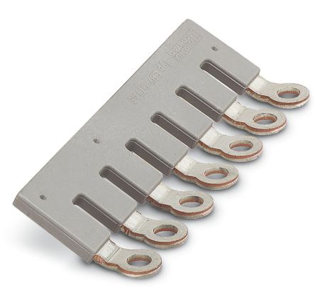 Phoenix Contact EB 7-OTTA 6 Series Insertion Bridge for Use with DIN Rail Terminal Blocks [3026052]; 270-0449