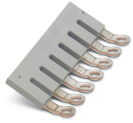 Phoenix Contact EB 7-OTTA 2.5 Series Insertion Bridge for Use with DIN Rail Terminal Blocks [3026117]; 270-0453