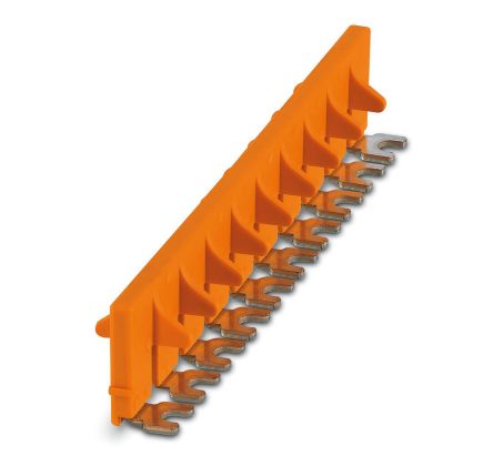 Phoenix Contact SB 10-8-T IP Series Switching Jumper for Use with DIN Rail Terminal Blocks [3026496]; 270-0461