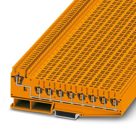 Phoenix Contact 3031048 ZPV 1.5/2.5 (8/1) OG Series Orange, 2.5mm², 1-Level, Spring Cage Termination [3031048]; 270-0472