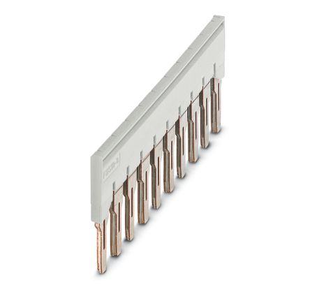 Phoenix Contact FBS 10-8 GY Series Plug-in Bridge for Use with DIN Rail Terminal Blocks, 41A [3032651]; 270-0481