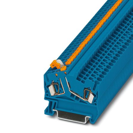 Phoenix Contact 3035425 STS 2.5-MT BU Series Blue, 2.5mm², 1-Level, Spring Cage Termination [3035425]; 270-0497