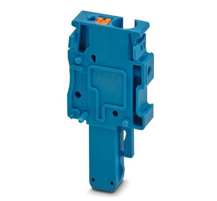 Phoenix Contact PP-H 4/ 1-R BU Series Terminal Plug for Use with Din Rail, 32A [3211980]; 270-0699