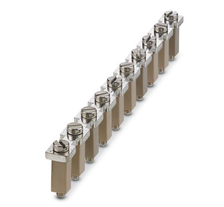Phoenix Contact FB 10-17 ISO Series Screw Bridge for Use with DIN Rail Terminal Blocks [3213085]; 270-0703