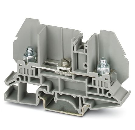 Phoenix Contact 3214932 RBO 5-T-B Series Grey, 6mm², 1-Level, Bolt Termination [3214932]; 270-0714